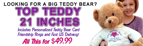 Click to order your personalized teddy bear now!