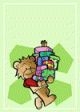 Presents Teddy Bear Gift Card #4